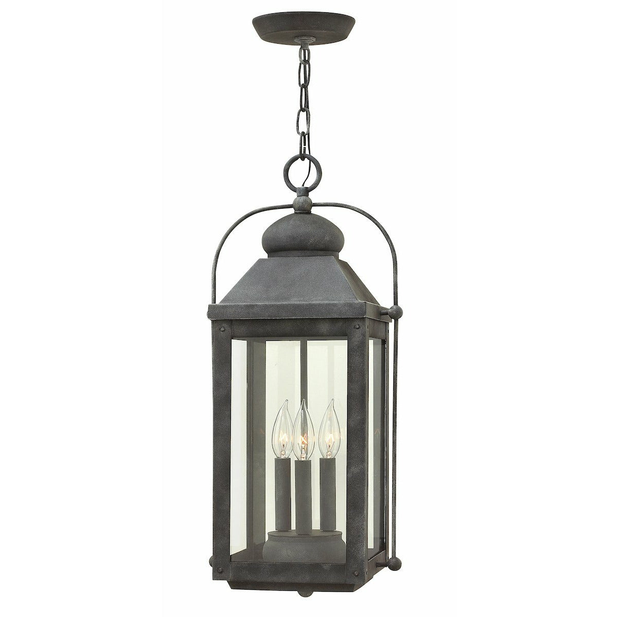 Anchorage Outdoor Pendant Aged Zinc-LL