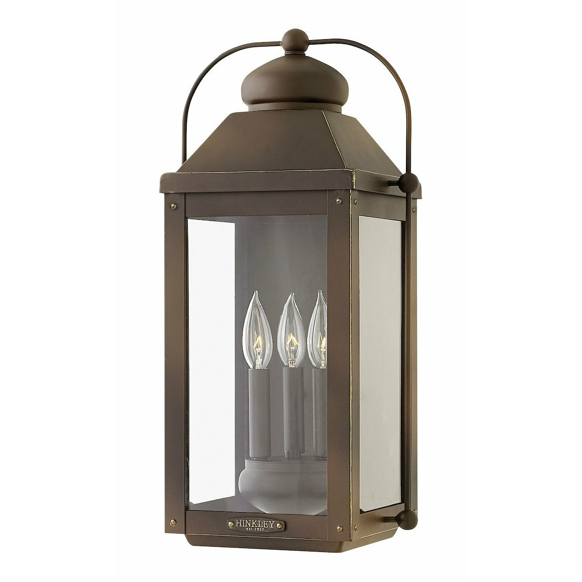 Anchorage Outdoor Wall Light Light Oiled Bronze