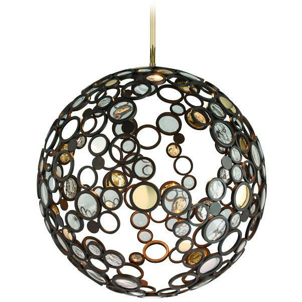 Fathom Pendant Bronze With Brass & Stainless