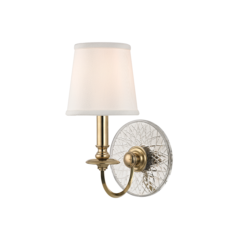 Yates Sconce Aged Brass