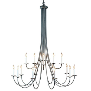 Simple Chandelier Natural Iron (20)