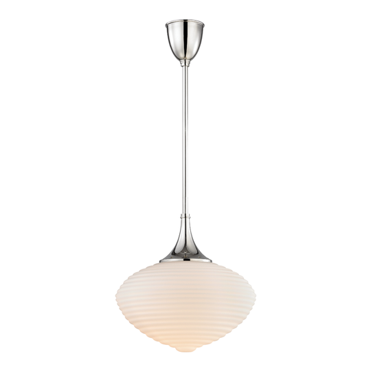 Knox 1 Light Pendant Matte Opal Glass