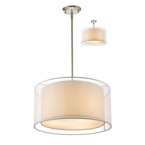 Sedona Pendant Brushed Nickel | WH