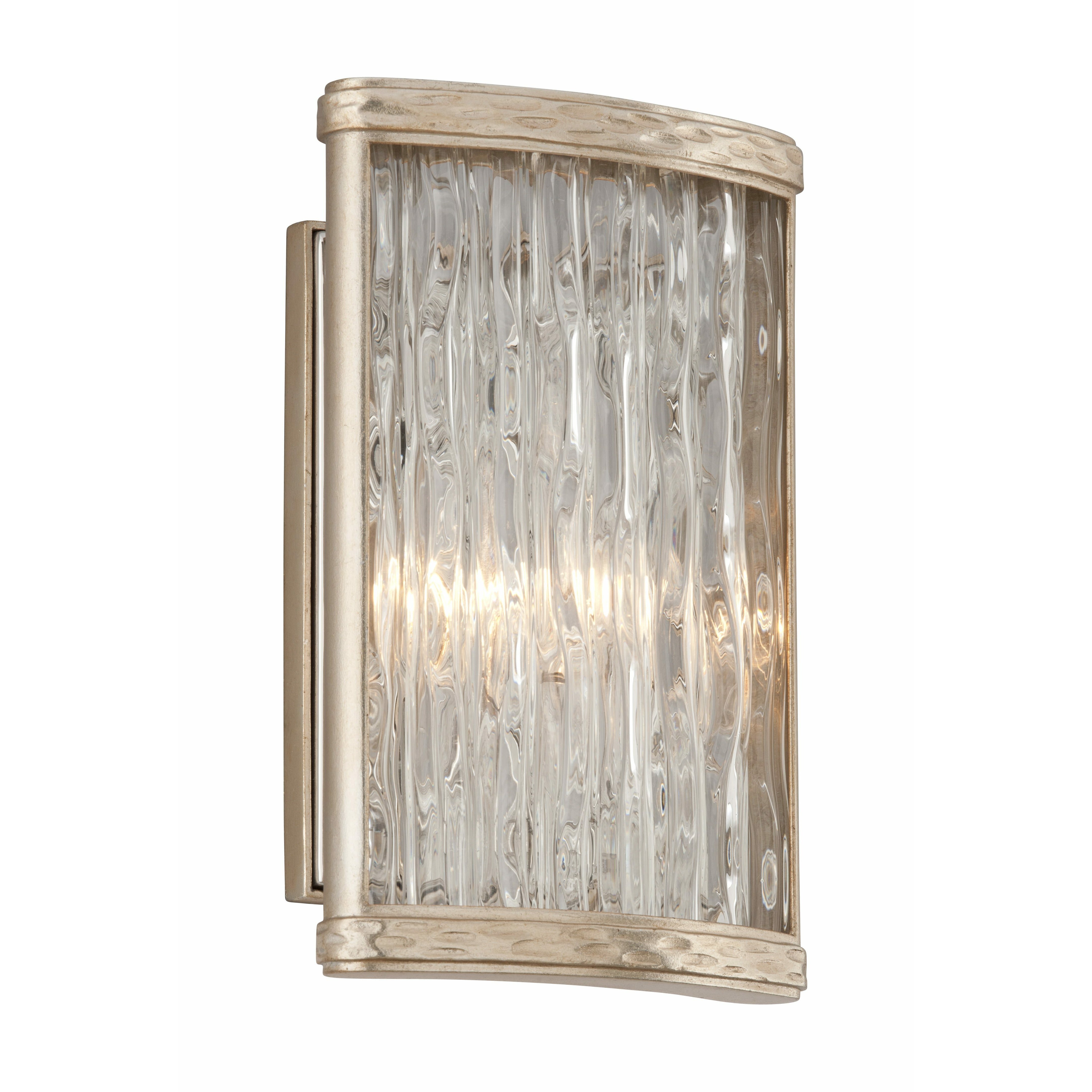 Pipe Dream Sconce Silver Leaf