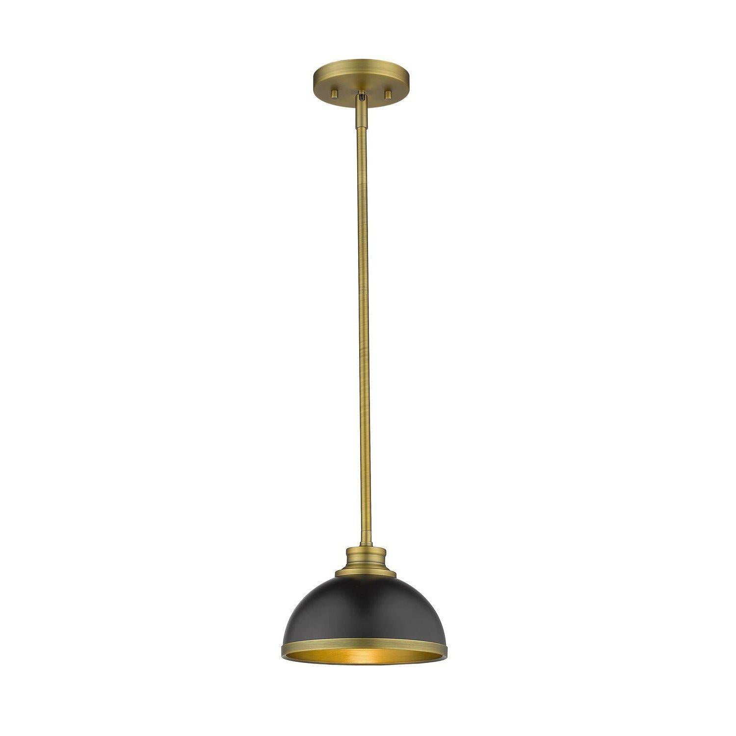 Citadel Mini Pendant Classic Brass