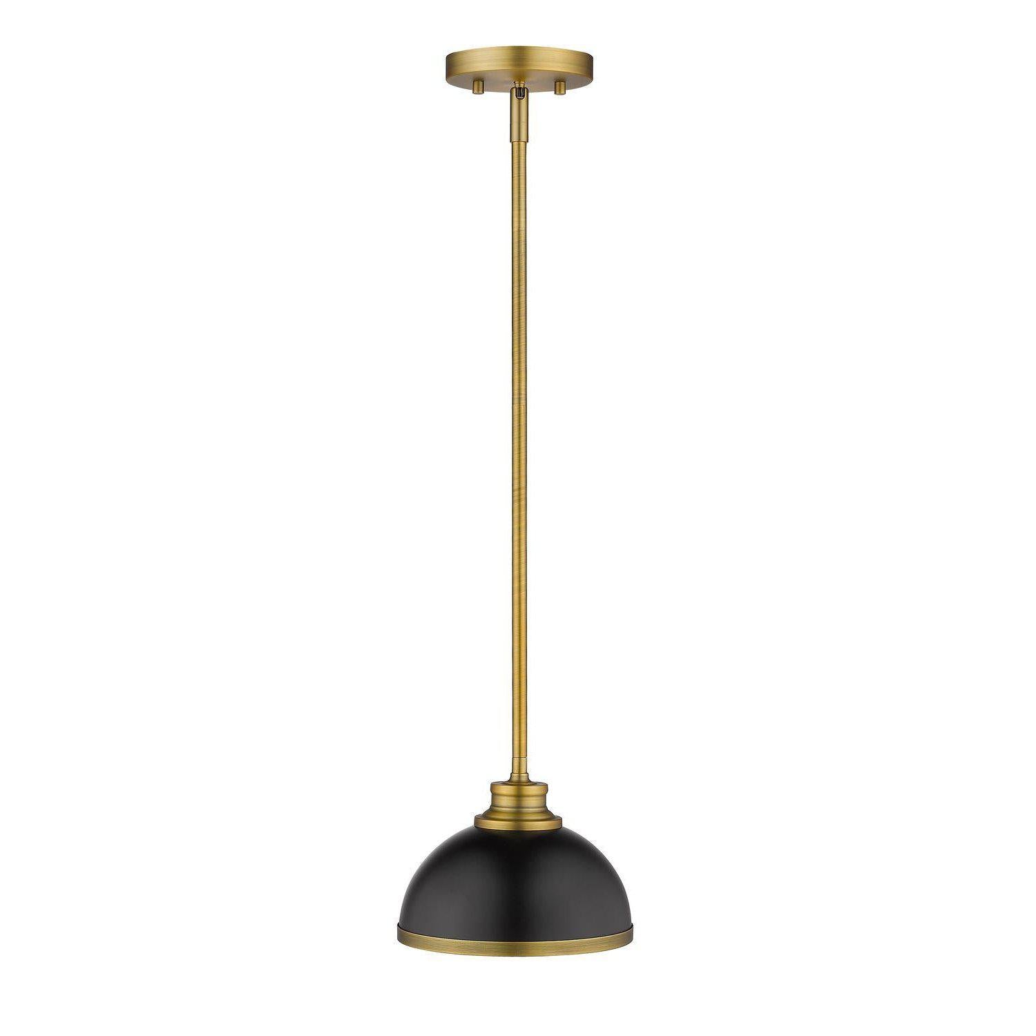 Citadel Mini Pendant Classic Brass