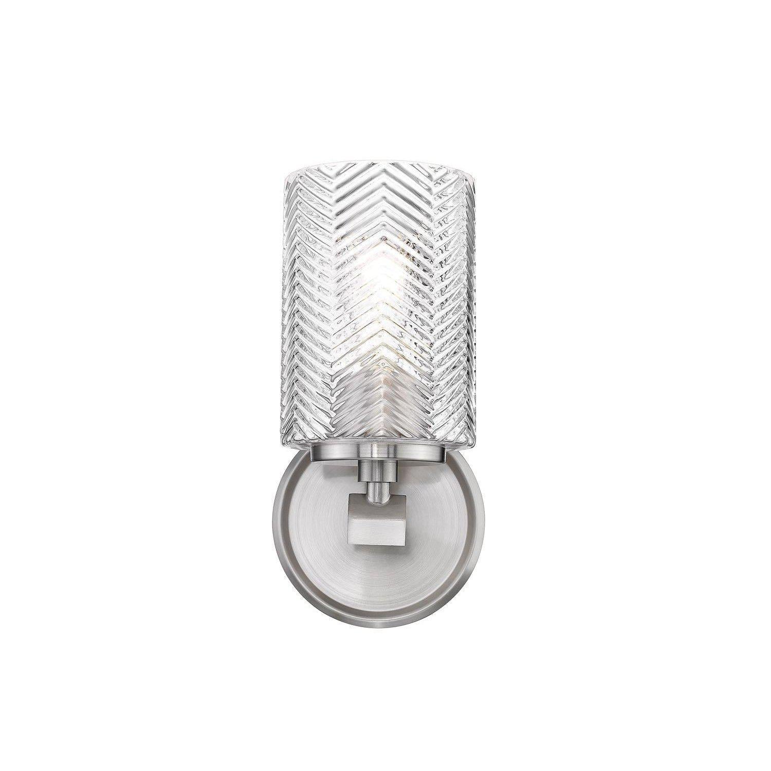Dover Street Wall Sconce Brushed Nickel