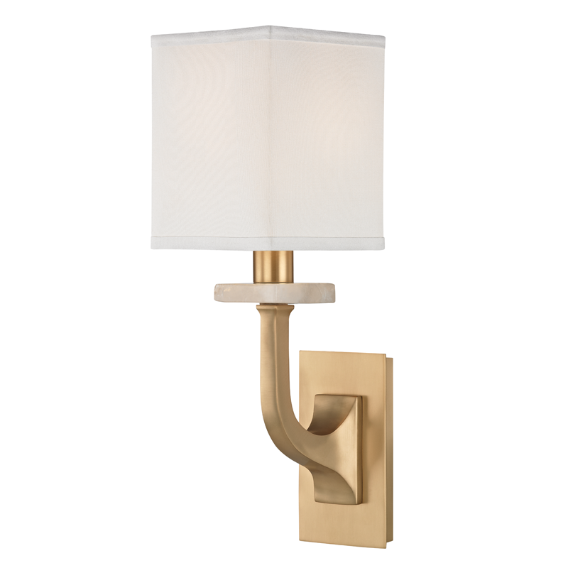 Rockwell Sconce Aged Brass