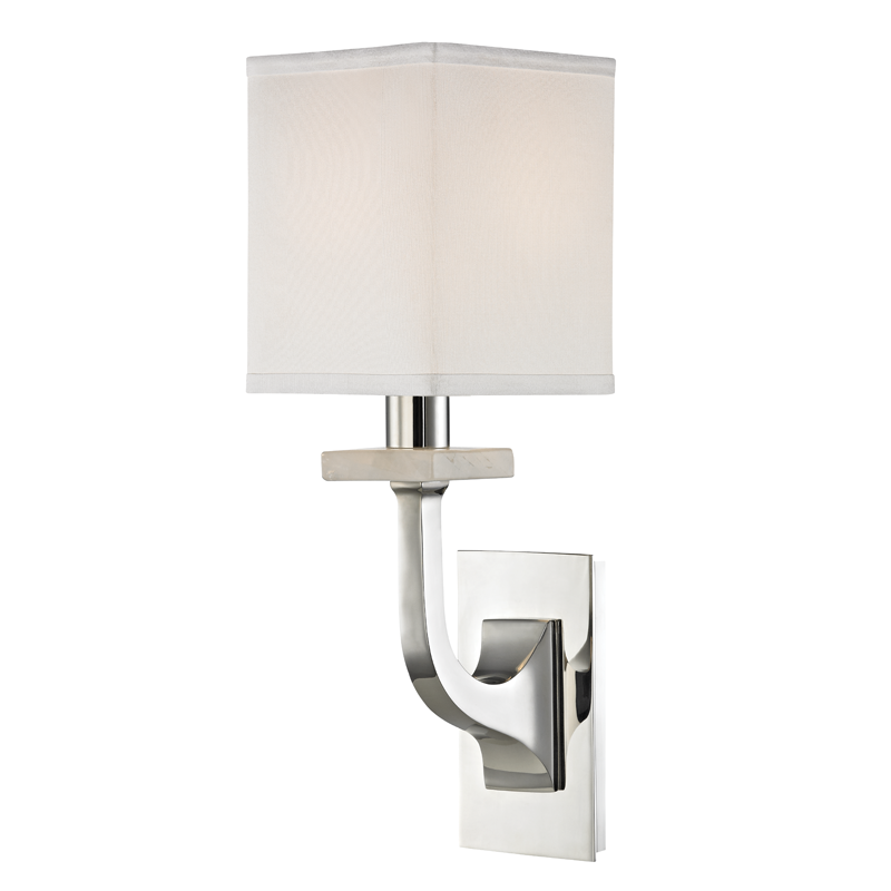 Rockwell Sconce Polished Nickel