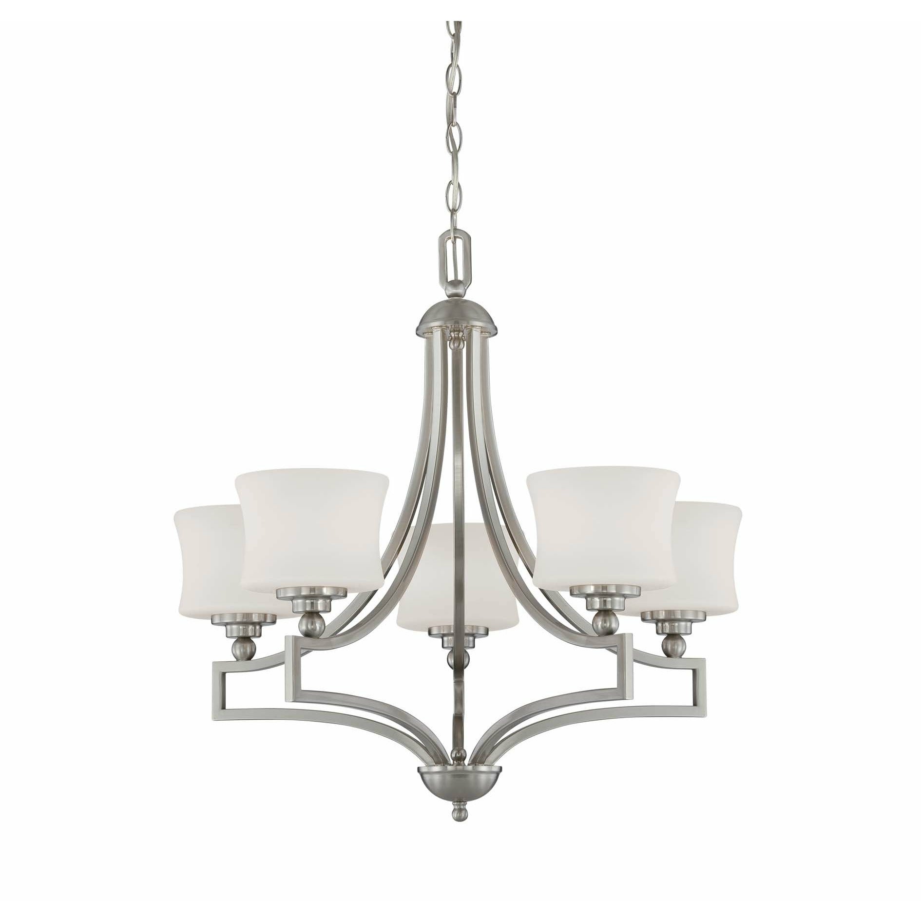 Terrell Chandelier Satin Nickel