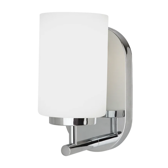 Oslo One Light Wall / Bath Sconce (with Bulbs)