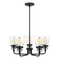 Belton Five Light Up Chandelier