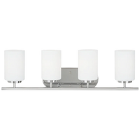 Oslo Four Light Wall / Bath (with Bulbs)