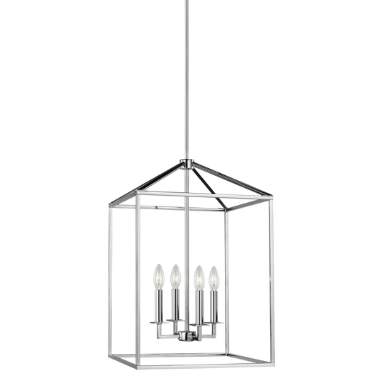 Perryton Medium Four Light Pendant (with Bulbs)