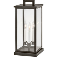 Weymouth Large Pier Mount Lantern 12v