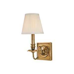 Sheldrake Sconce Aged Brass