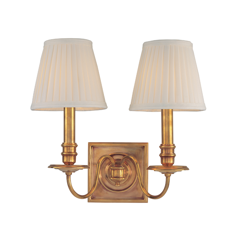 Sheldrake Sconce Aged Brass