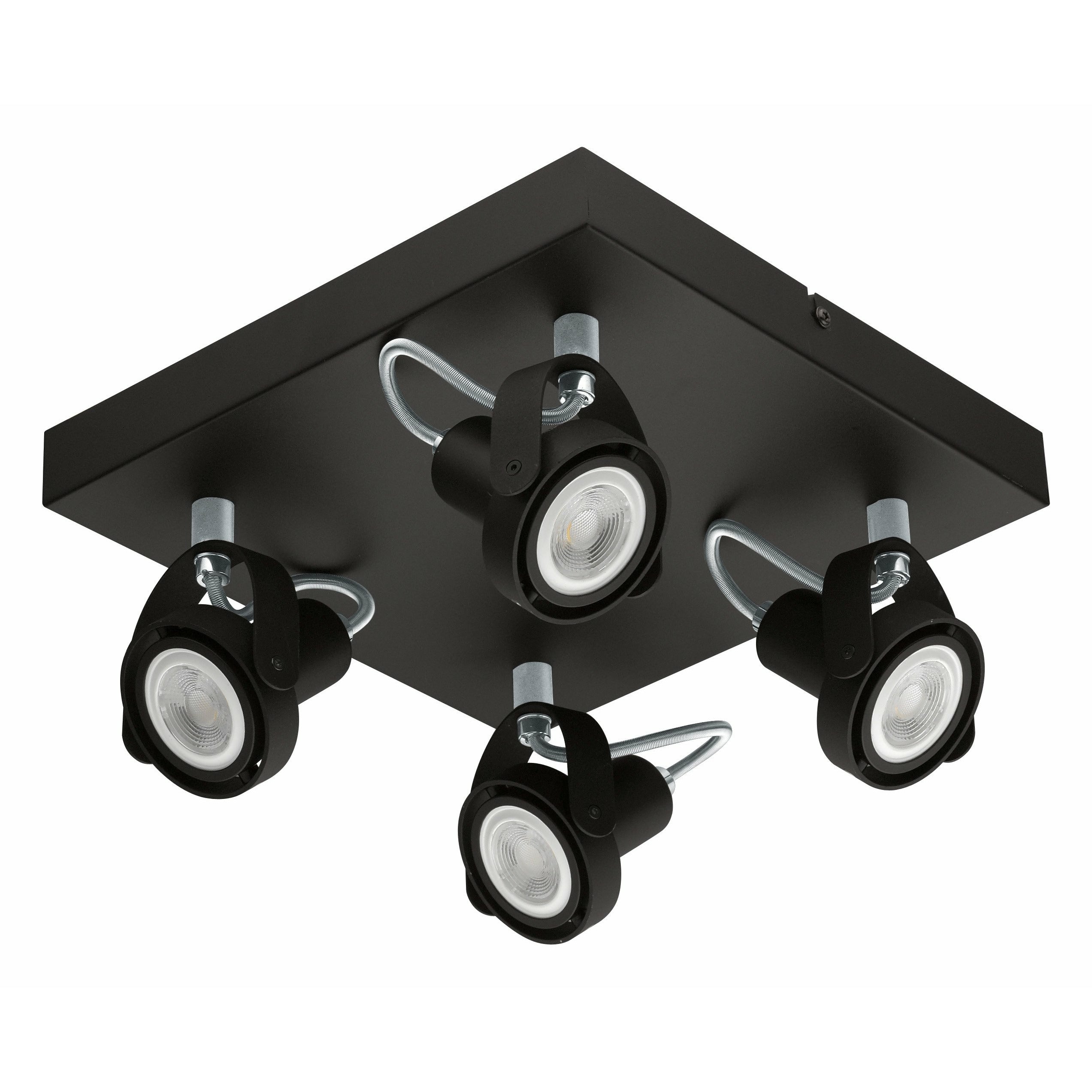 Novorio 1 Flush Mount Matte Black