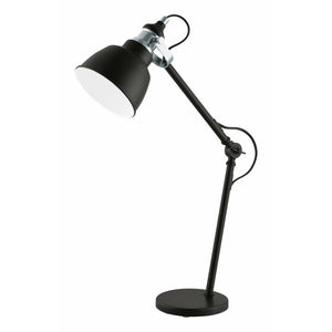 Thornford Task Lamp Matte Black & Chrome