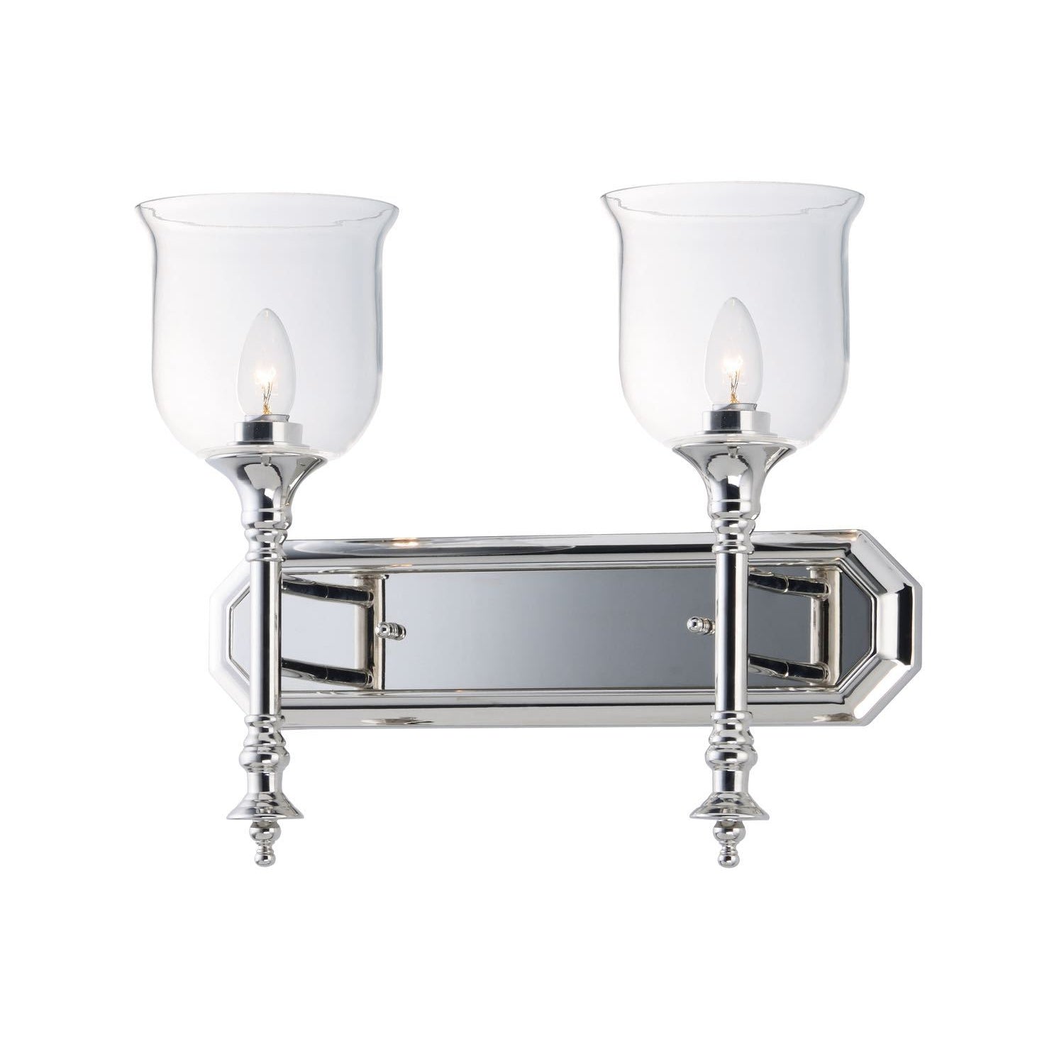 Centennial Vanity Light Polished Nickel