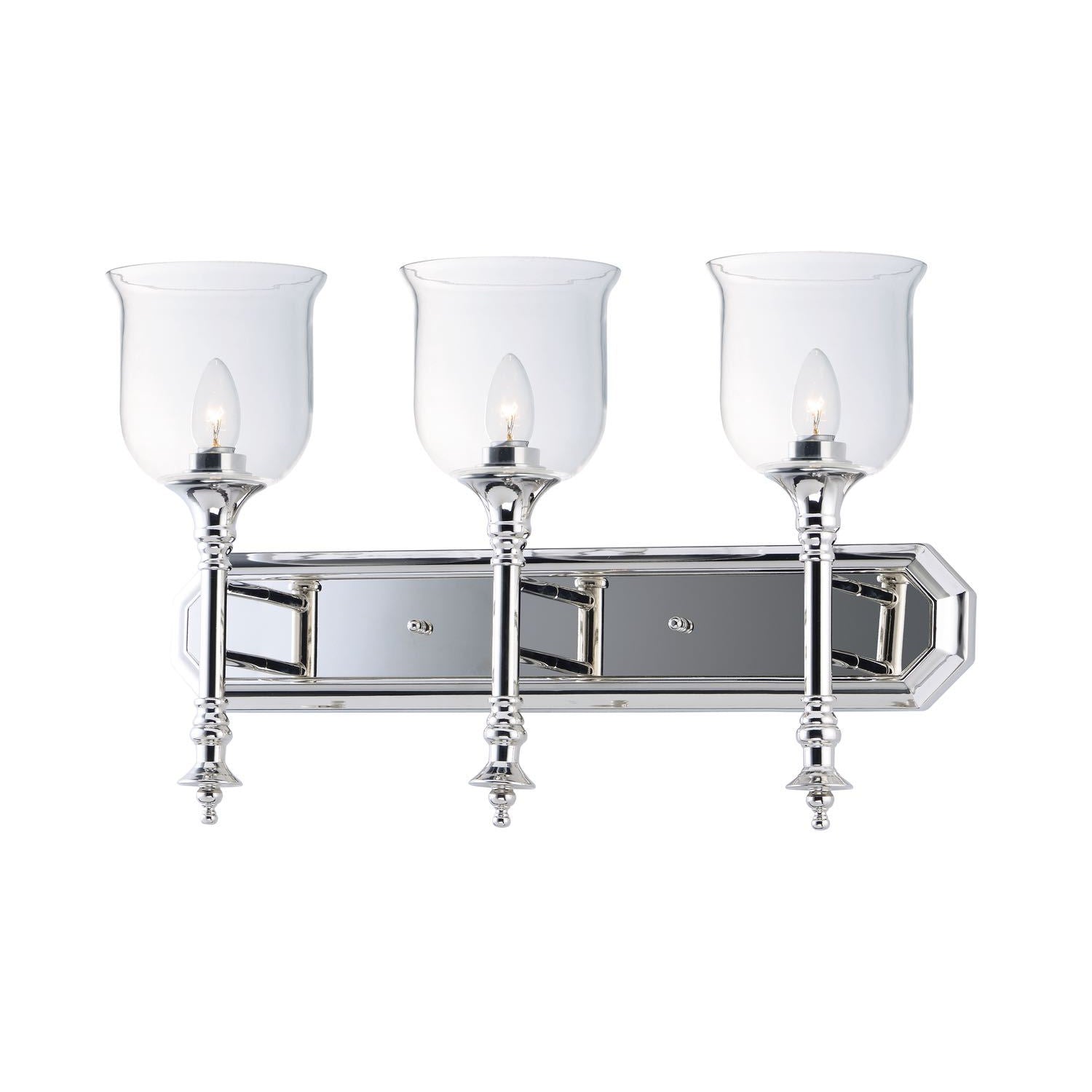 Centennial Vanity Light Polished Nickel