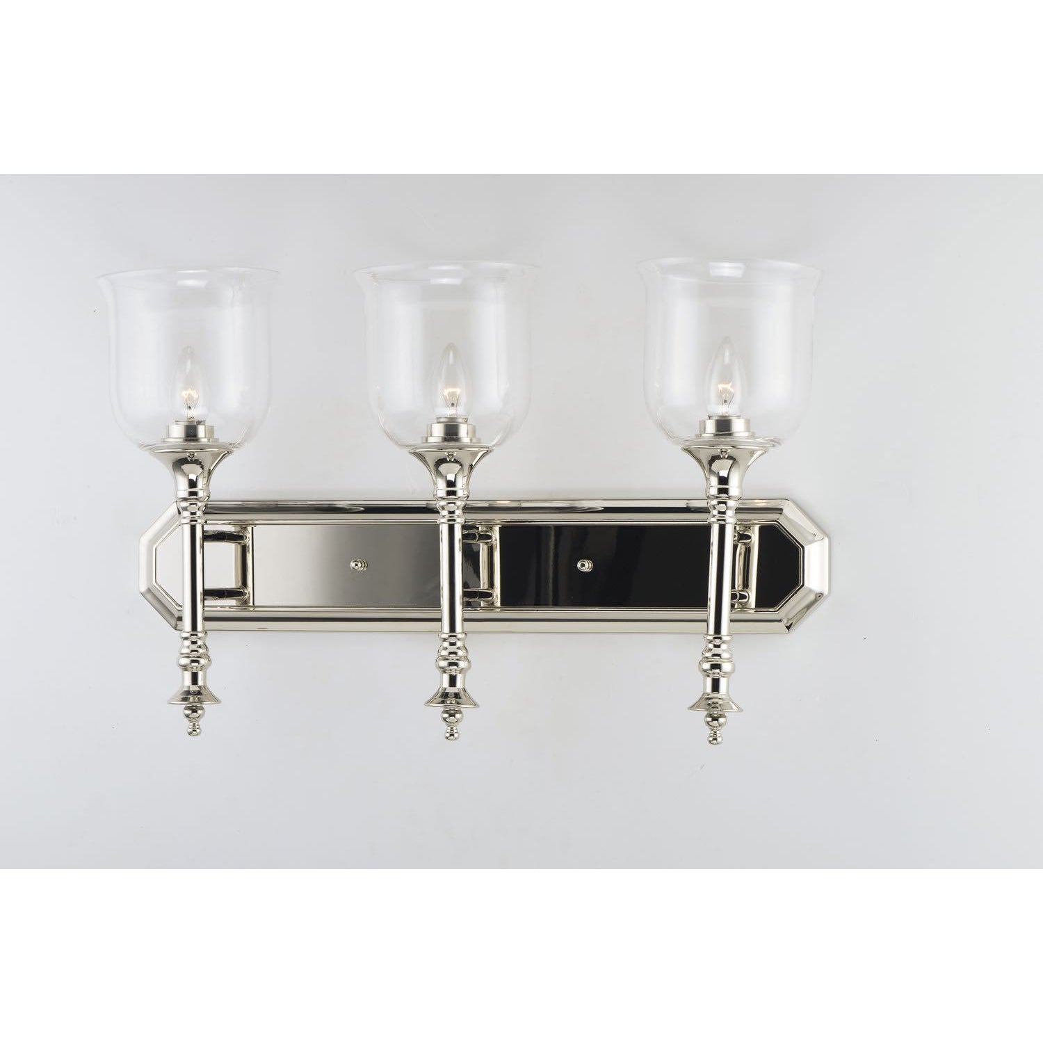 Centennial Vanity Light Polished Nickel