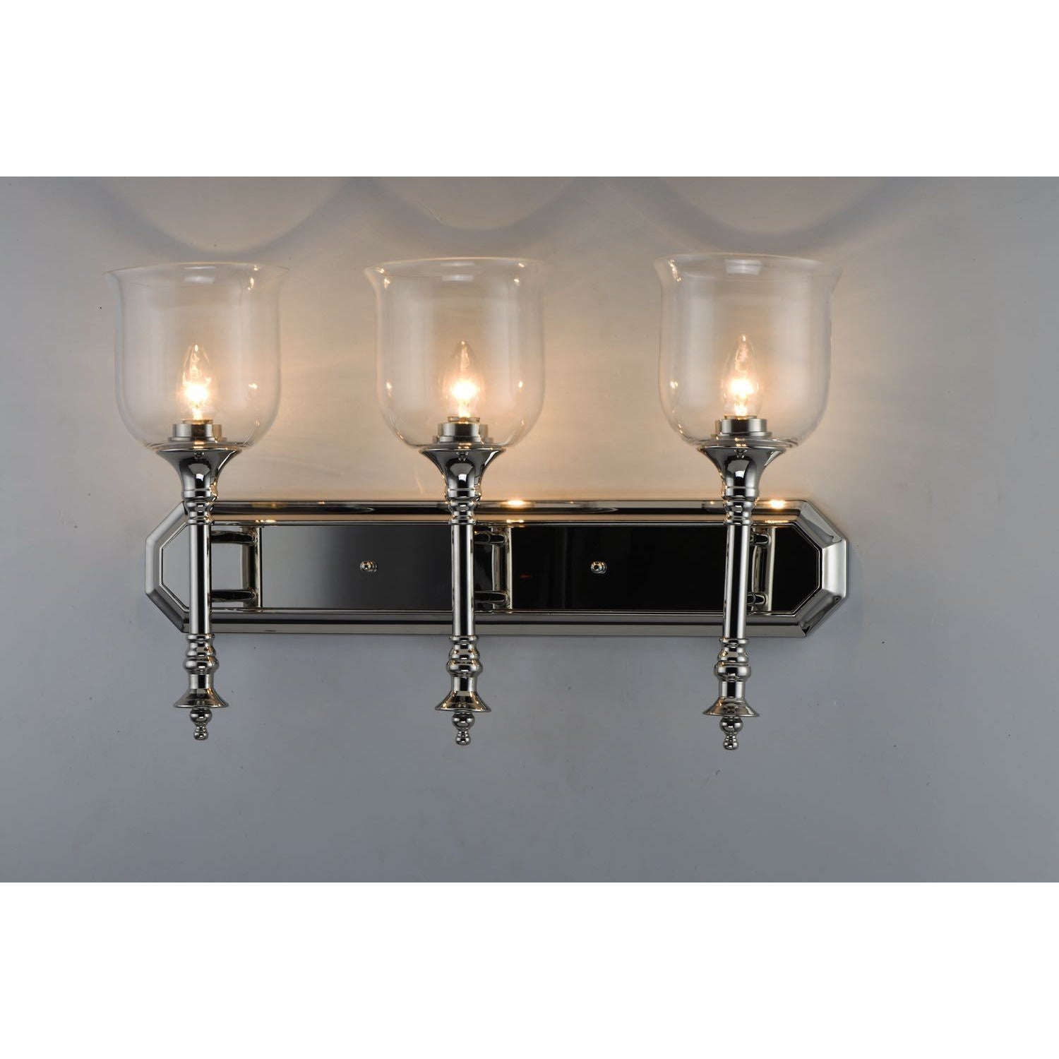 Centennial Vanity Light Polished Nickel