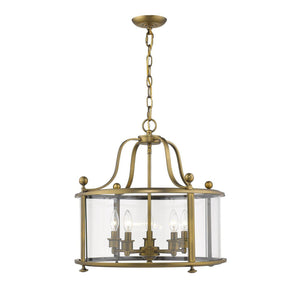 Wyndham Chandelier Heirloom Brass