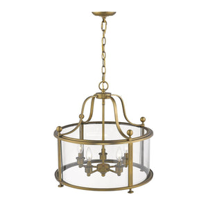 Wyndham Chandelier Heirloom Brass