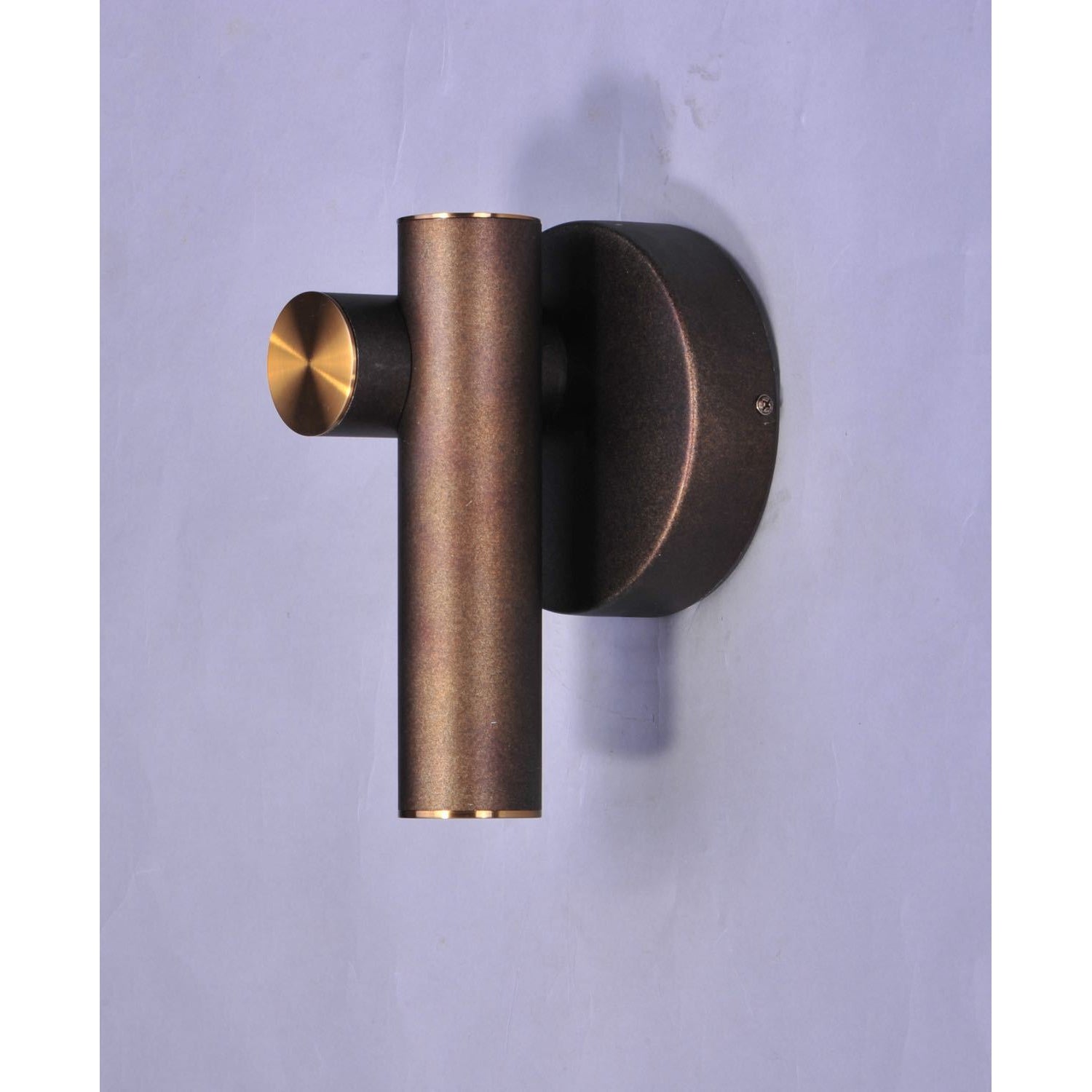 Tubular LED Sconce Bronze Fusion / Antique Brass