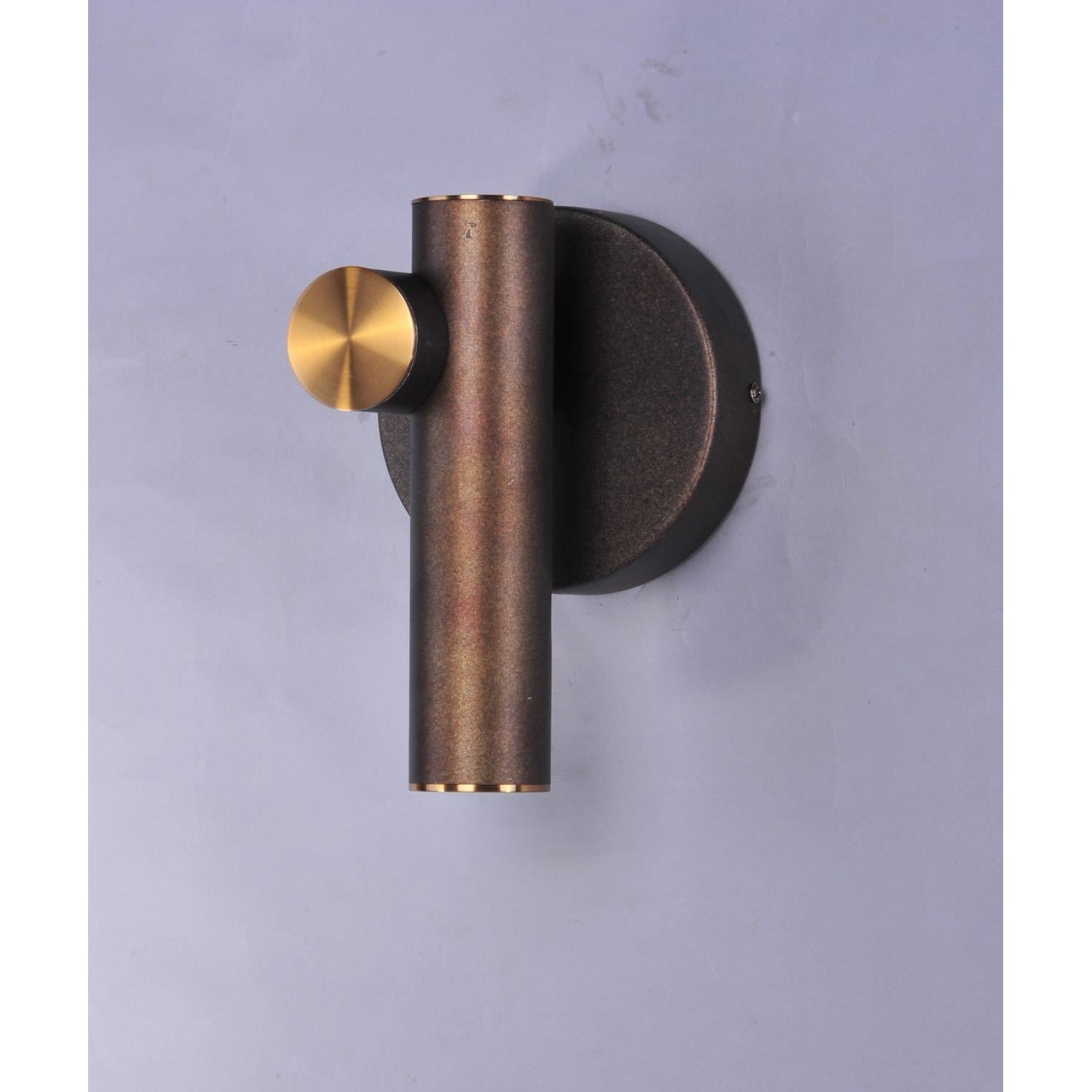 Tubular LED Sconce Bronze Fusion / Antique Brass