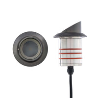 LED 2" 12V Round Shroud Top Inground Indicator Light