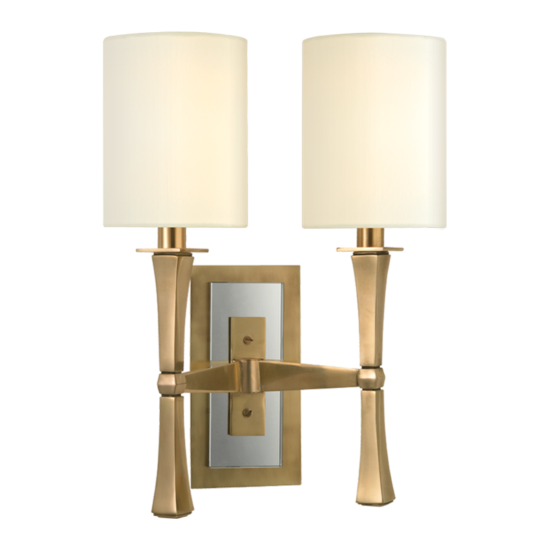 York Sconce Aged Brass