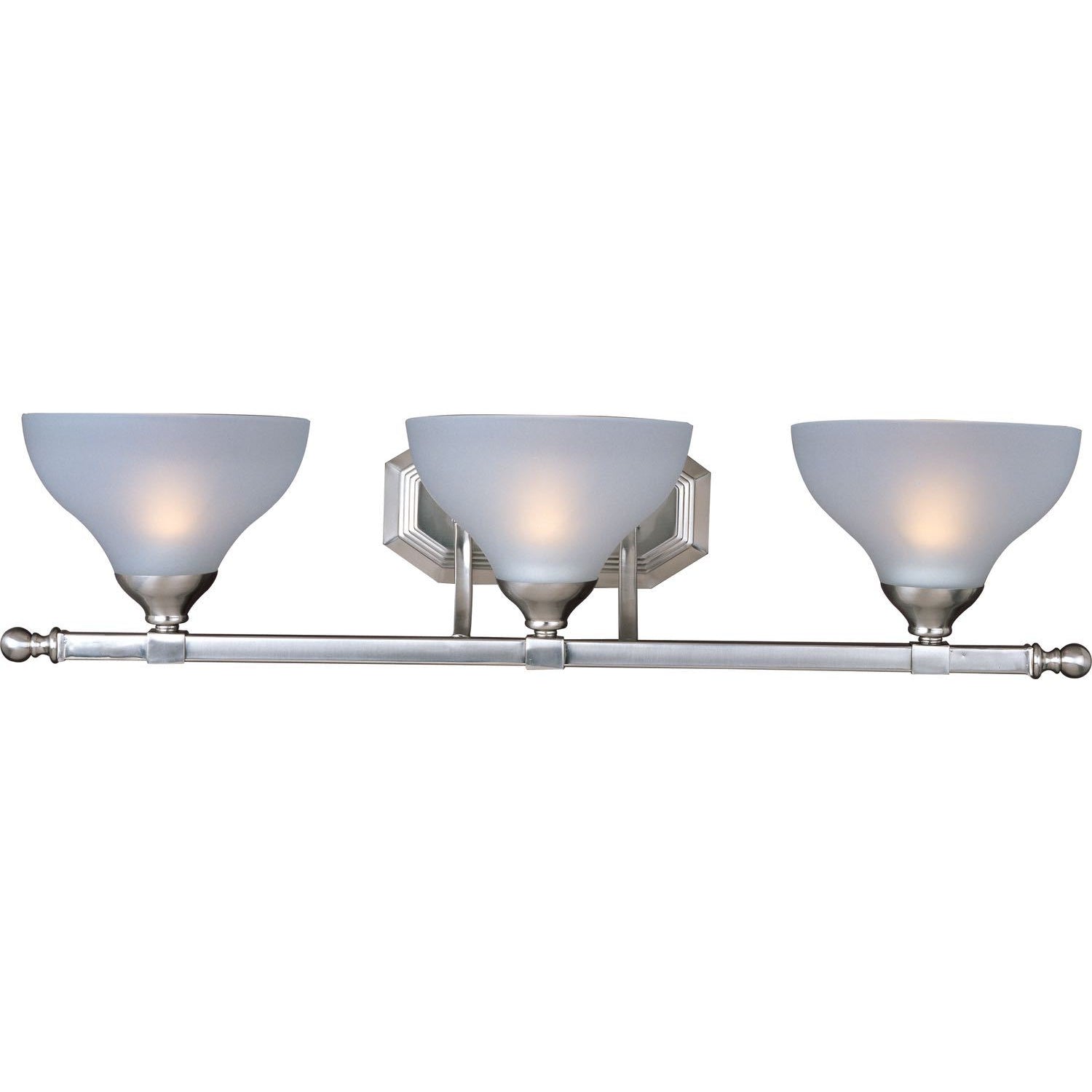 Contour Vanity Light Satin Nickel