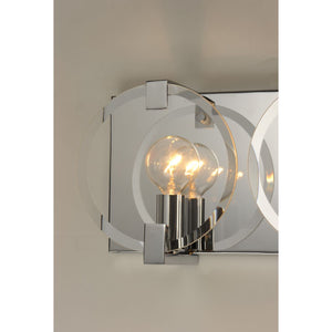 Looking Glass Sconce Polished Chrome