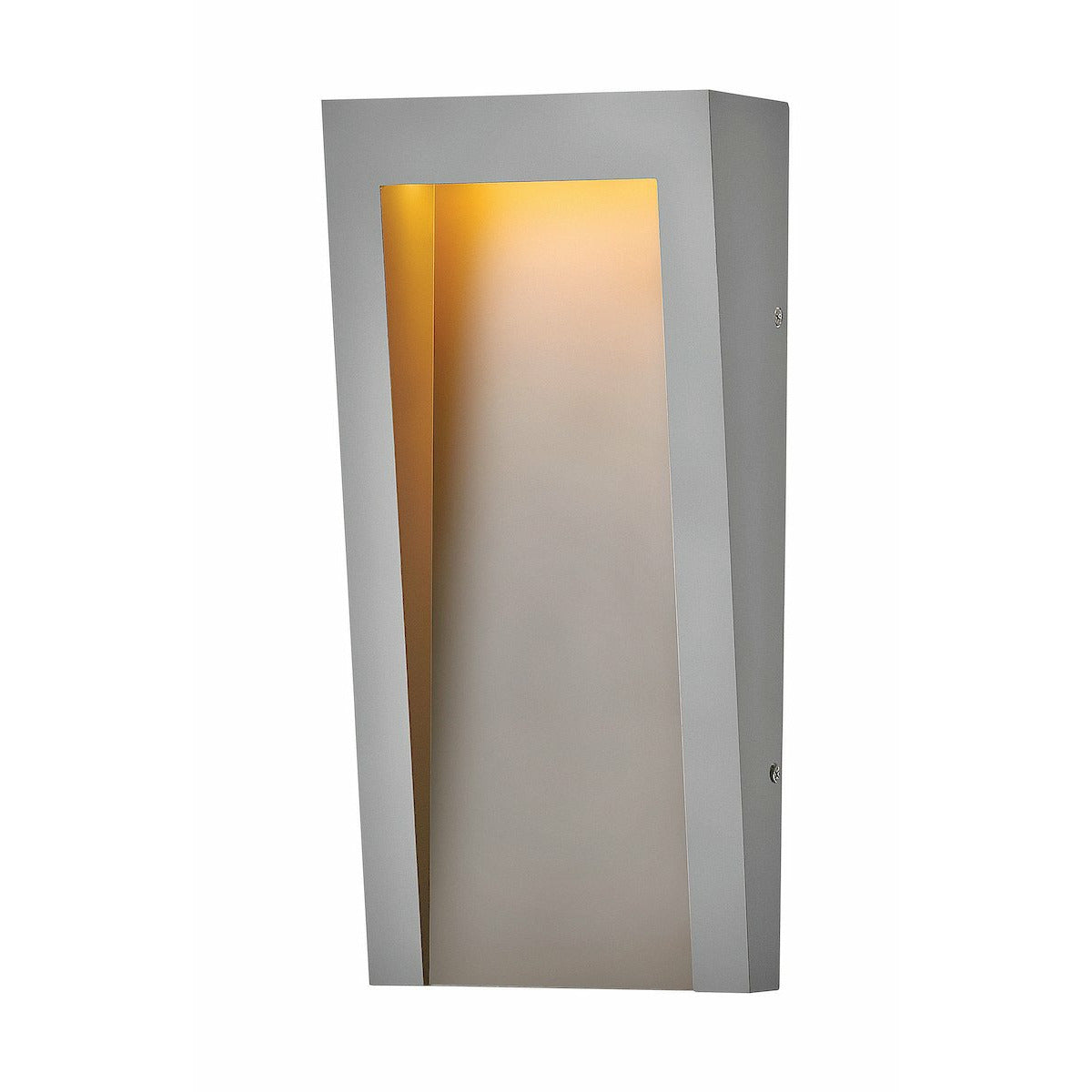 Taper Outdoor Wall Light Textured Graphite