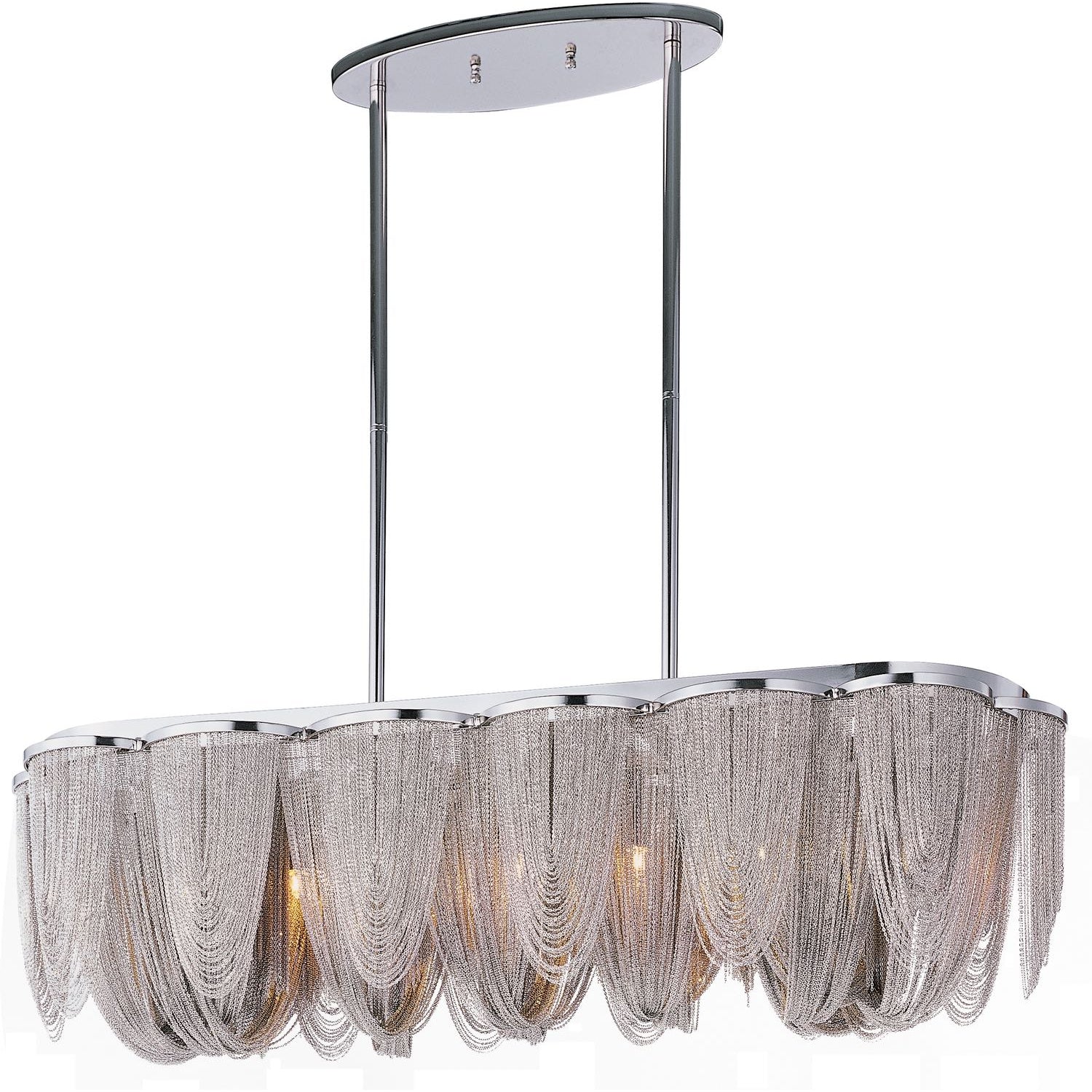 Chantilly Linear Suspension Polished Nickel