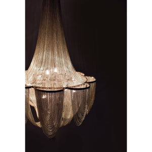 Chantilly Chandelier Polished Nickel