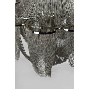 Chantilly Chandelier Polished Nickel