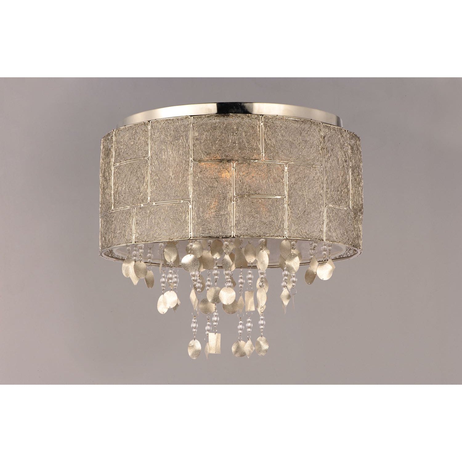 Allure Flush Mount Polished Nickel