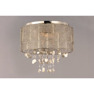 Allure Flush Mount Polished Nickel