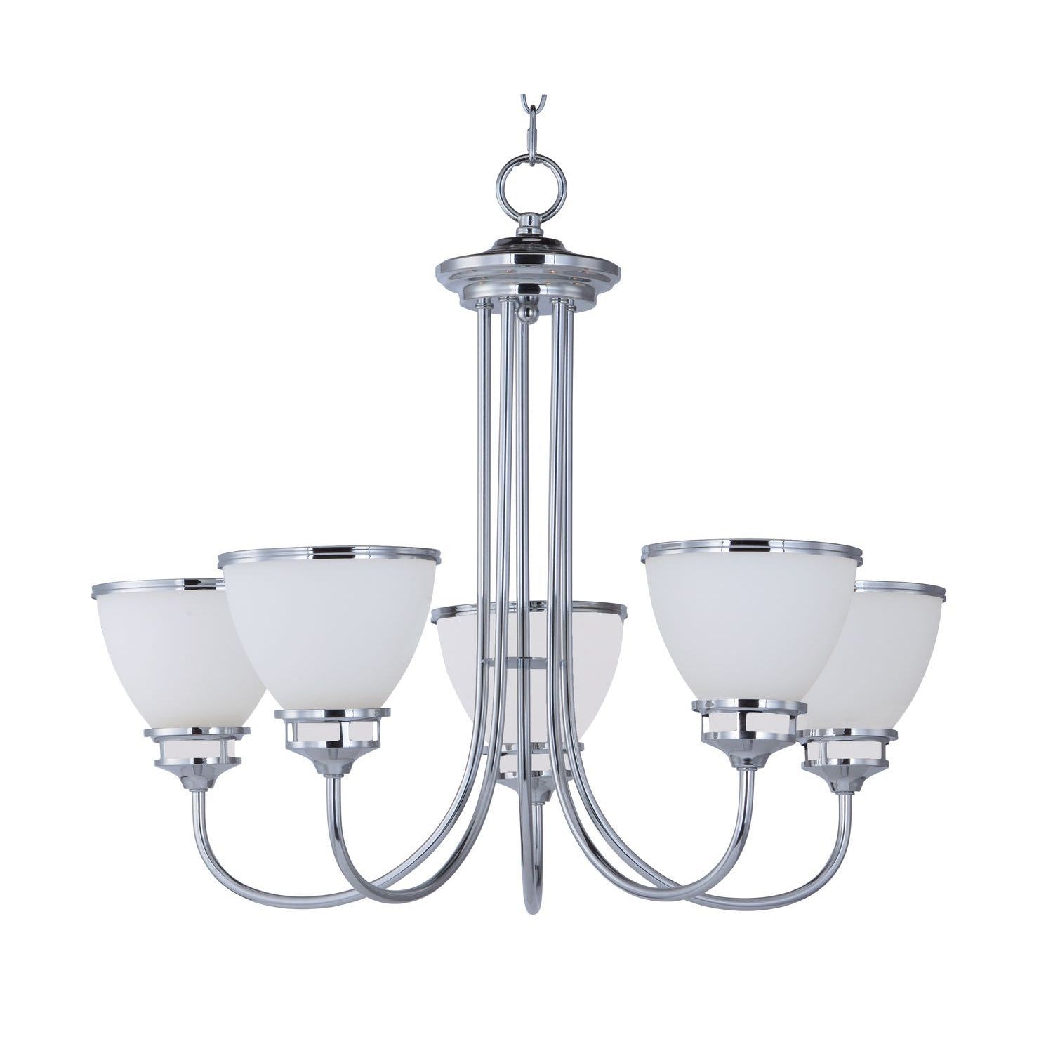 Novus Chandelier Polished Chrome