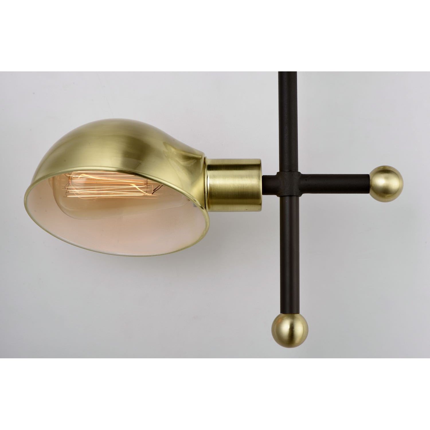 Mingle LED Sconce Bronze / Satin Brass