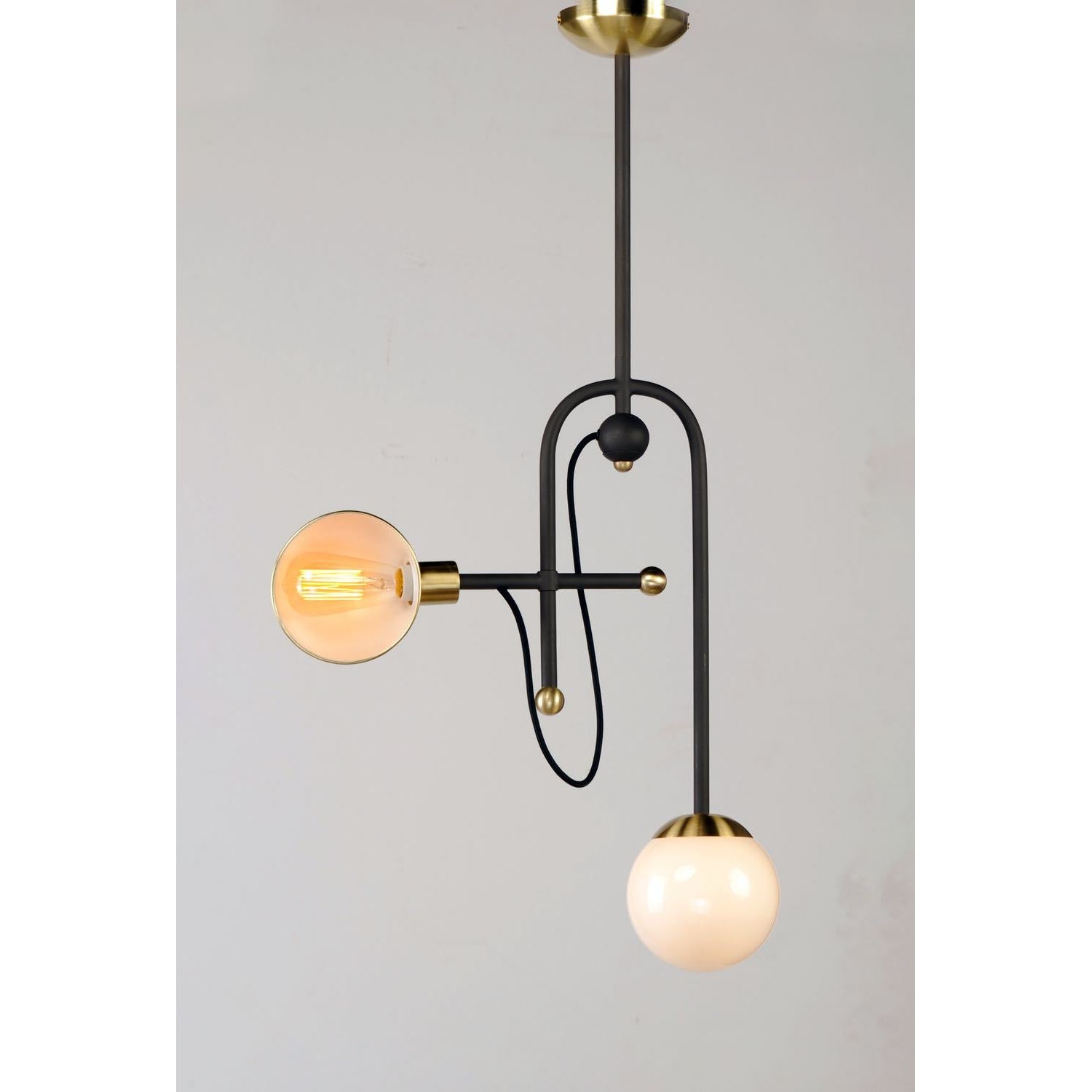Mingle LED Pendant Bronze / Satin Brass