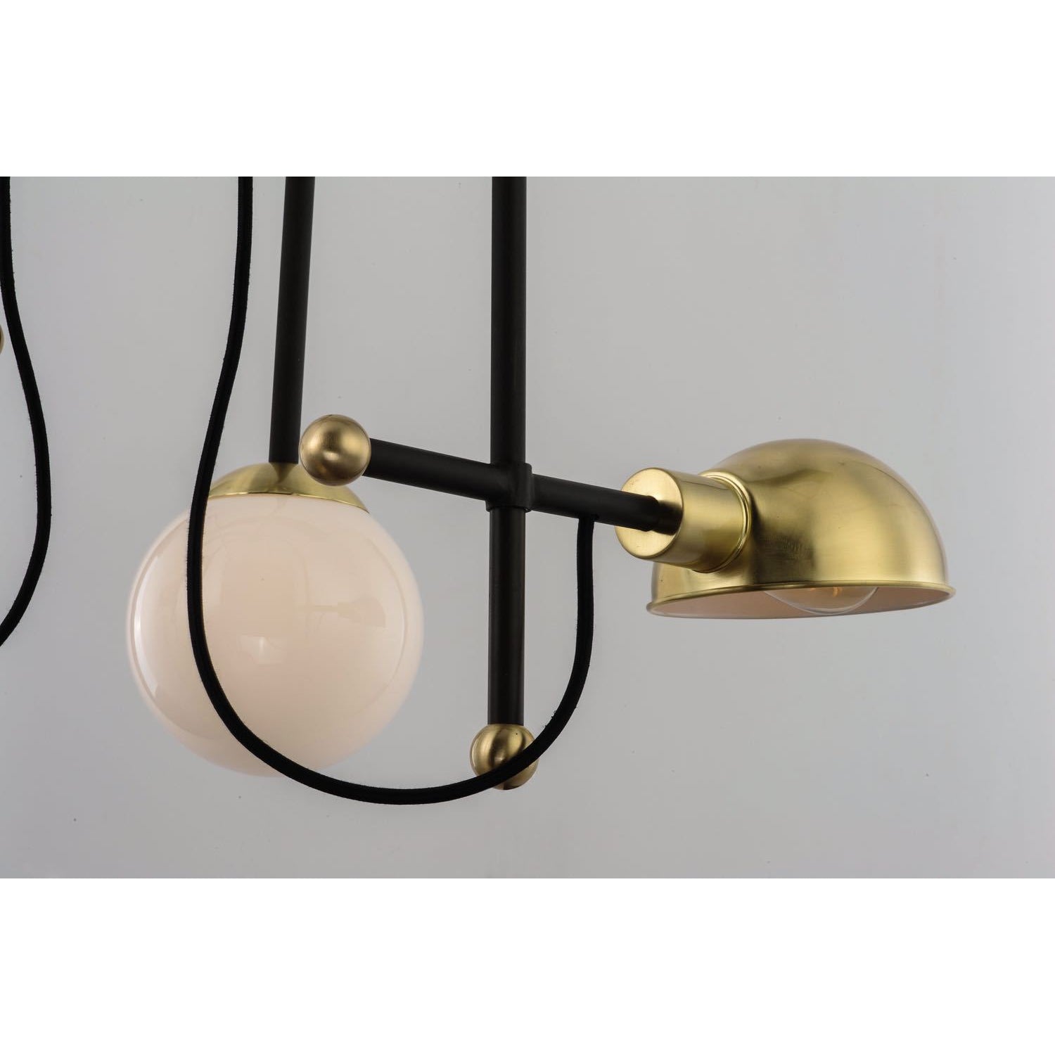 Mingle LED Chandelier Bronze / Satin Brass