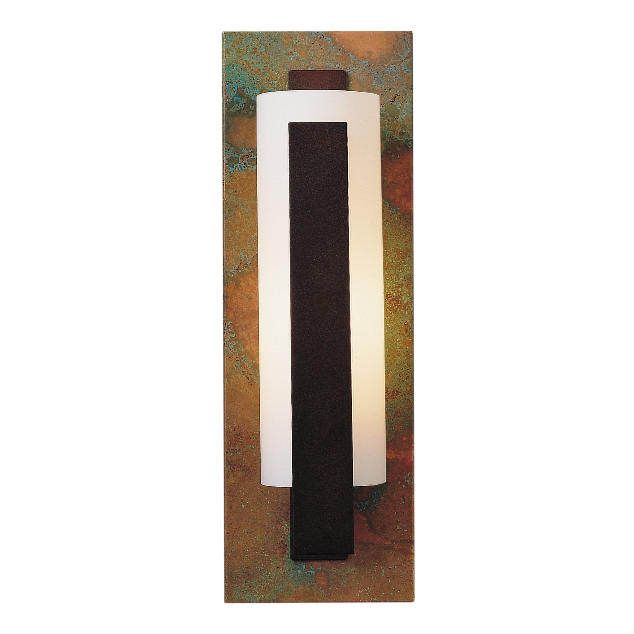 Forged Vertical Bar Sconce Mahogany (03)