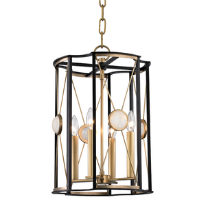 Cresson Pendant Aged Brass