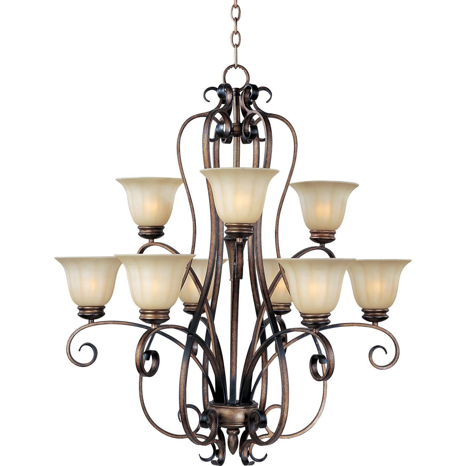 Fremont Chandelier Platinum Dusk