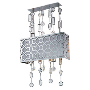 Symmetry Sconce Polished Nickel