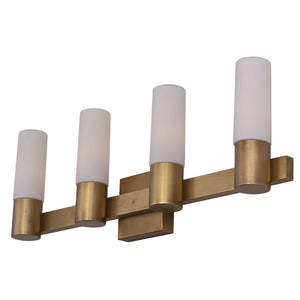 Contessa Vanity Light Natural Aged Brass